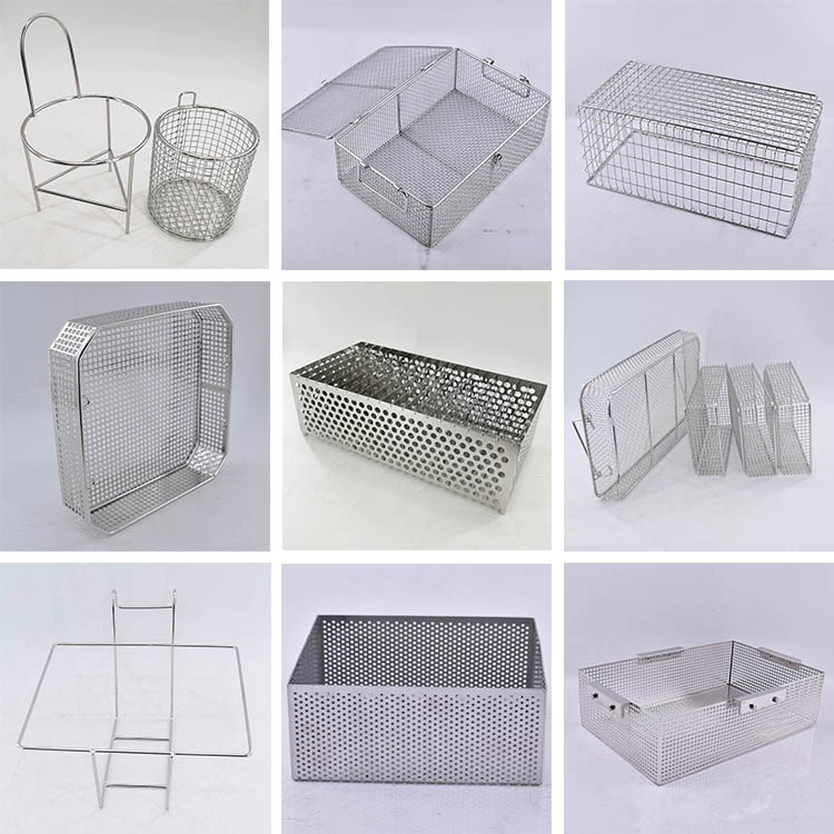 醫(yī)用消毒筐 牙科清洗籃_http://m.ypzjw.cn_不銹鋼濾筒_第4張